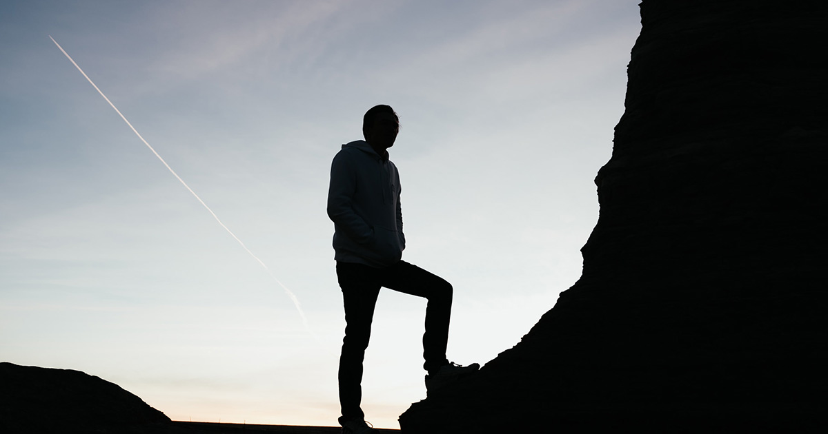 OG_Man in Shadow on Mountain